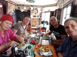 Happy Vegans  at The V Factor in Lanzarote