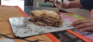 dessert - pastel de la abuela at The V Factor in Lanzarote