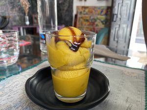 Mangosorbet  at The V Factor in Lanzarote