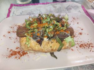 Hotdog at The V Factor in Lanzarote