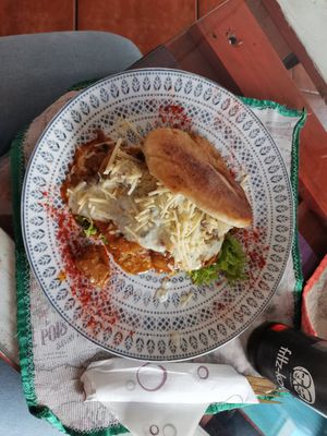 Kebab at The V Factor in Lanzarote