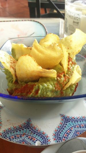 Guacamole at The V Factor in Lanzarote