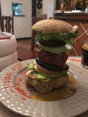 Big HamVurger at The V Factor in Lanzarote