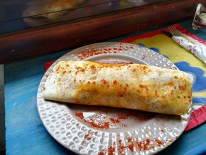 Vegan Roll at The V Factor in Lanzarote