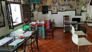 Inside at The V Factor in Lanzarote