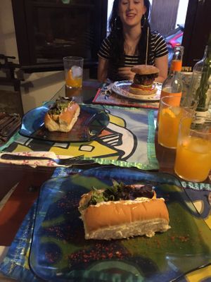 The food at The V Factor in Lanzarote