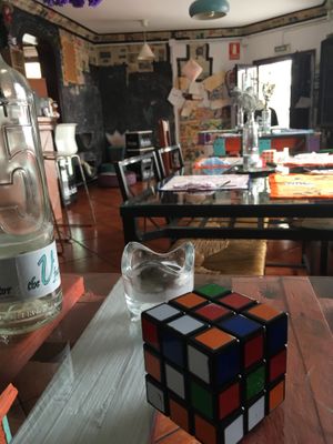 Inside  at The V Factor in Lanzarote