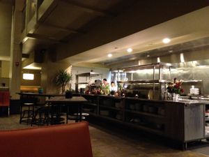 interior at Herban Fix Vegan Kitchen in Atlanta