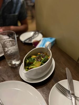 Curry Tofu at Herban Fix Vegan Kitchen in Atlanta