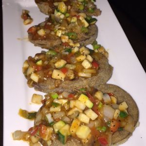 eggplant  at Herban Fix Vegan Kitchen in Atlanta