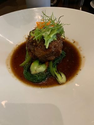 Pom pom mushroom steak at Herban Fix Vegan Kitchen in Atlanta