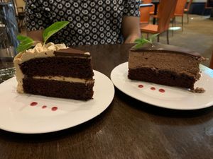 Dessert at Herban Fix Vegan Kitchen in Atlanta