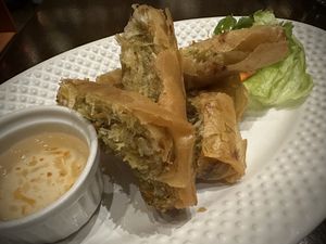 Spring Rolls  at Herban Fix Vegan Kitchen in Atlanta