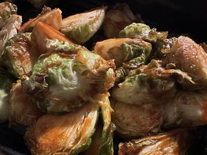 Brussels Sprouts   at Herban Fix Vegan Kitchen in Atlanta