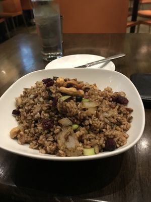 Rainbow Fried Wild Rice  at Herban Fix Vegan Kitchen in Atlanta