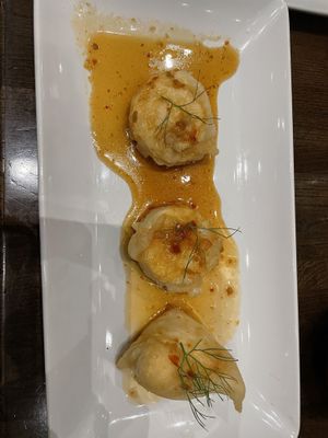 Crispy silken tofu. Comes with rice  at Herban Fix Vegan Kitchen in Atlanta