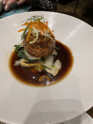 Mushroom steak. Unbelievably tastyy  at Herban Fix Vegan Kitchen in Atlanta