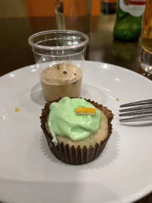 The deserts were so good l actually had eaten some before l remembered to take this photo #Veganuary at Herban Fix Vegan Kitchen in Atlanta