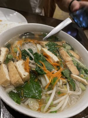 Pho w tofu   at Herban Fix Vegan Kitchen in Atlanta