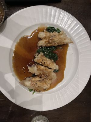 Oyster mushrooms (5/5 ⭐️ )  at Herban Fix Vegan Kitchen in Atlanta