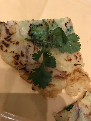 Scallion Pancakes  at Herban Fix Vegan Kitchen in Atlanta