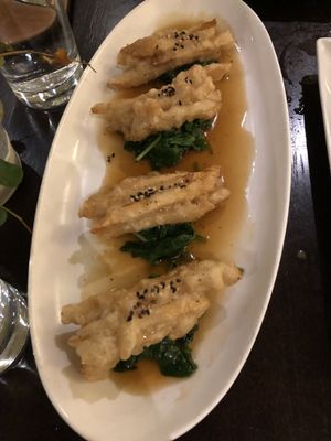 Mushrooms at Herban Fix Vegan Kitchen in Atlanta