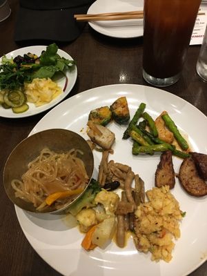 Sunday brunch round 2 at Herban Fix Vegan Kitchen in Atlanta