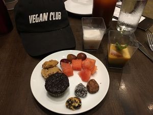Sunday brunch final round at Herban Fix Vegan Kitchen in Atlanta