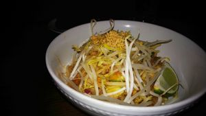 Pad Thai at Herban Fix Vegan Kitchen in Atlanta