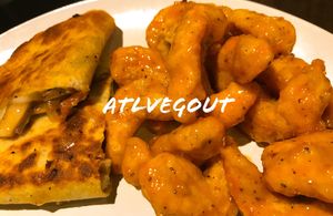 Easter buffet  at Herban Fix Vegan Kitchen in Atlanta