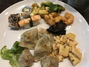 Sunday buffet 2 at Herban Fix Vegan Kitchen in Atlanta