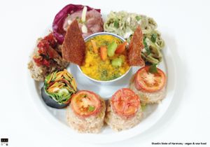 Shaolin State of Harmony - vegan & raw food: 
RAW VEGAN LUNCH MENU: 'FRESH HARMONY' at Shaolin State of Harmony in Milan