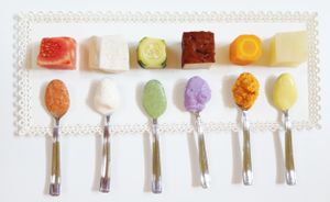 Shaolin State of Harmony - vegan & raw food 
SECOND DISH: 'CALLIGRAPHY OF TASTE' at Shaolin State of Harmony in Milan