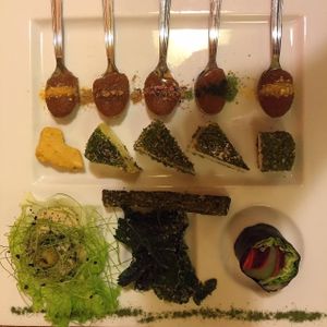 spreadable soft vegan cheese tastings at Shaolin State of Harmony in Milan