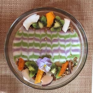 Sweet fruit mandale at Shaolin State of Harmony in Milan