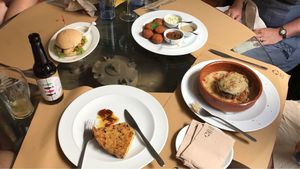 snacks and craft beer  at Amodino in Ribadeo
