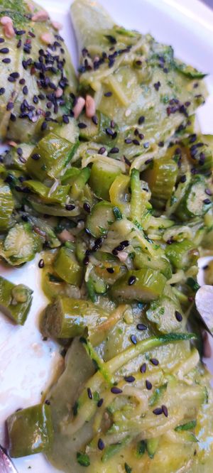 Triangoli verdi at Botanica Lab in Bologna