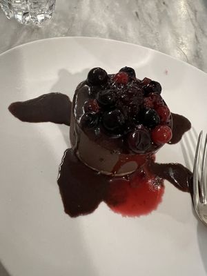 chocolate cheesecake   at Botanica Lab in Bologna