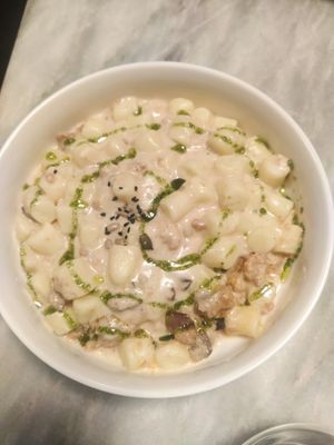 Gnocchi at Botanica Lab in Bologna