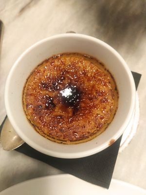 Creme Brule at Botanica Lab in Bologna