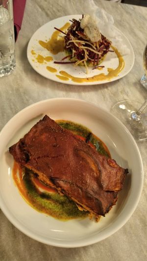 Melanzane alla Parmigiana at Botanica Lab in Bologna