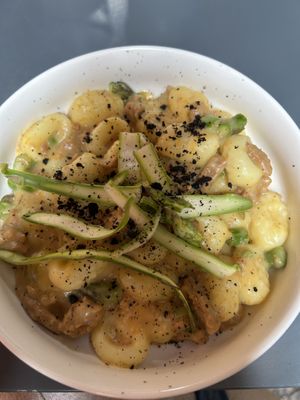 Gnocchi  at Botanica Lab in Bologna