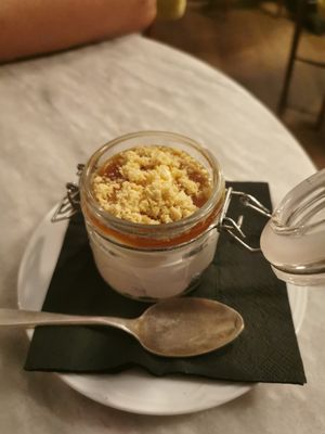 Dessert at Botanica Lab in Bologna