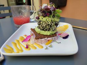 Avocado thing at Botanica Lab in Bologna