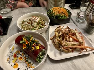 Mains and sides  at Botanica Lab in Bologna