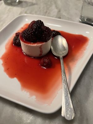 Berry cheesecake  at Botanica Lab in Bologna