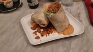 Burrata at Botanica Lab in Bologna