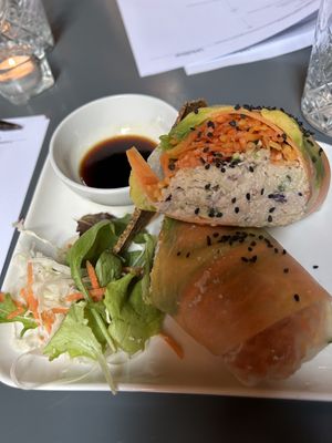Spring Roll   at Botanica Lab in Bologna