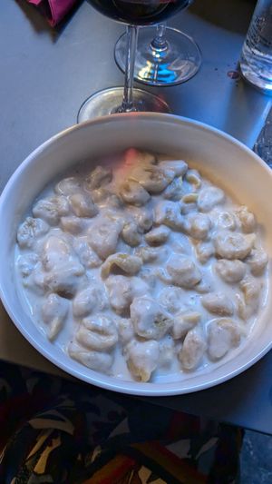 Tortellini at Botanica Lab in Bologna