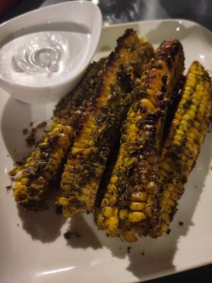 Corn ribs at Botanica Lab in Bologna